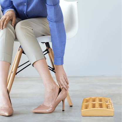 Wooden Foot Massager